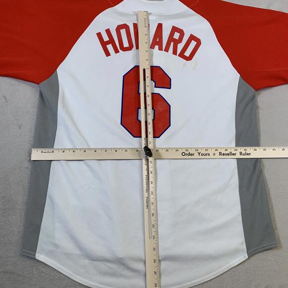VTG Philadelphia Phillies Jersey Mens Size Medium‎ White Ryan Howard MLB U62 - Picture 16 of 16